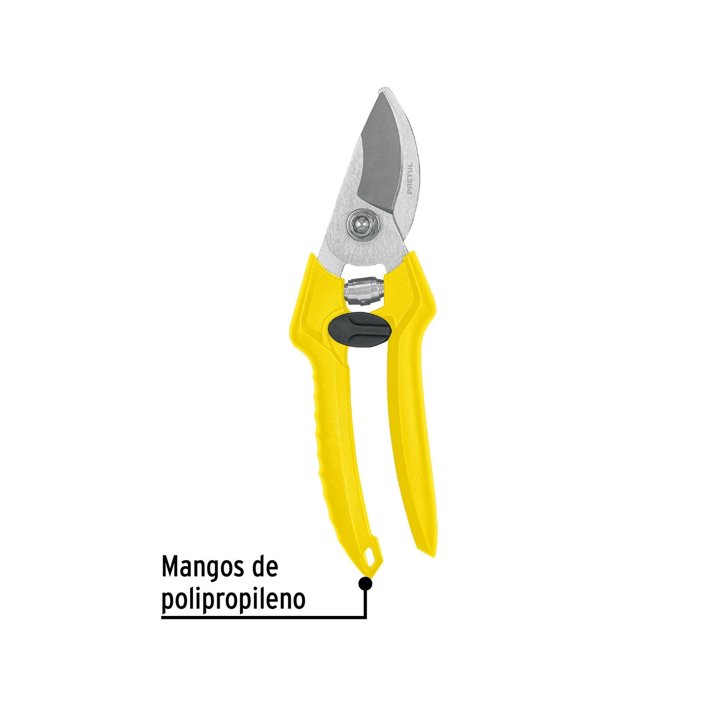 Tijera para poda 8' cuchilla de paso de acero inox, Pretul