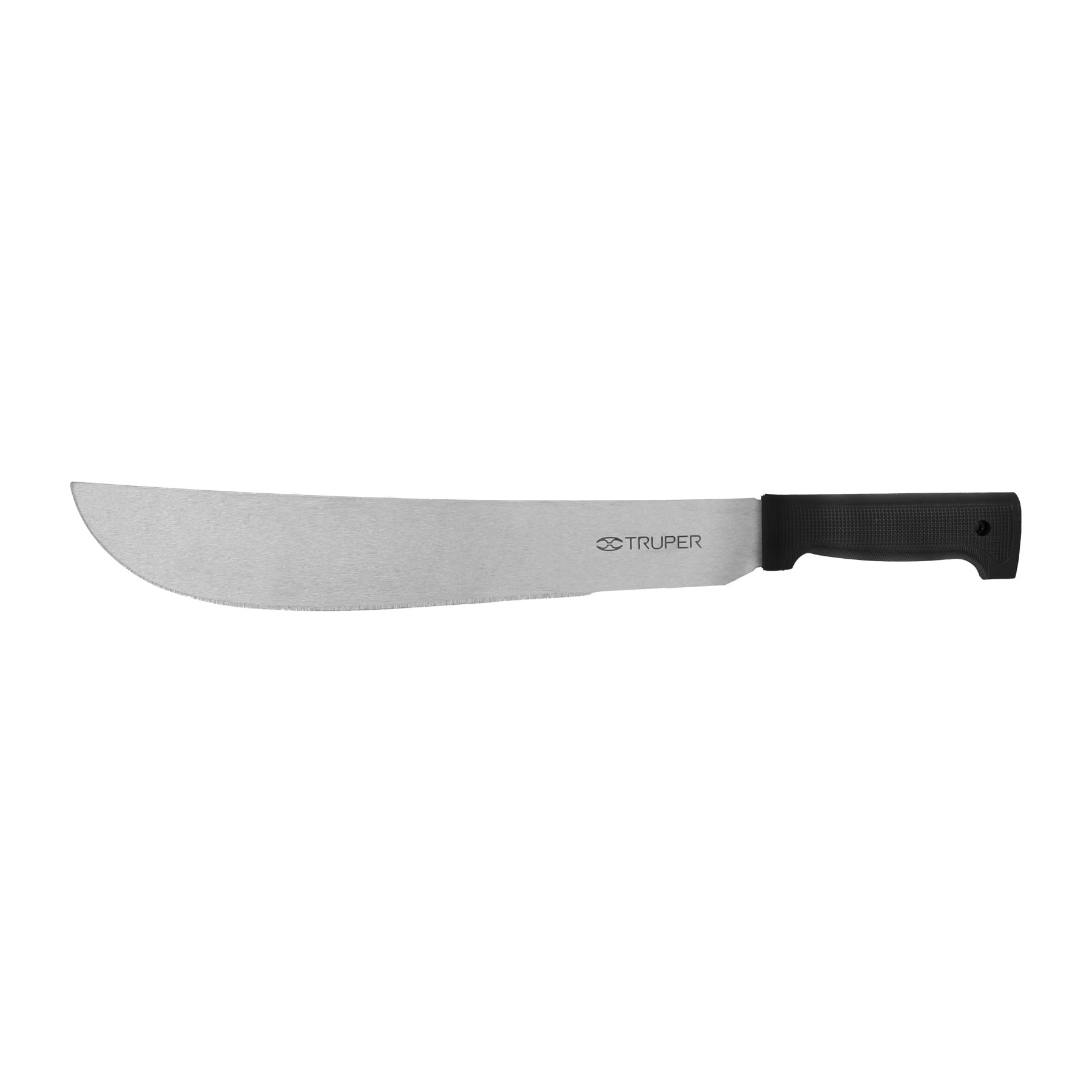 Machete estándar 14' cacha negra inyectada, Truper 14', negra