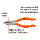 Pinza para electricista 6' mango de PVC, Truper 6'