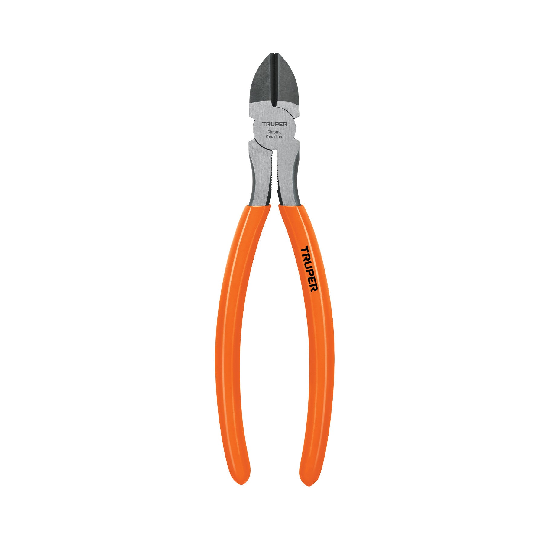 Pinza de corte diagonal mango de PVC Truper 8"