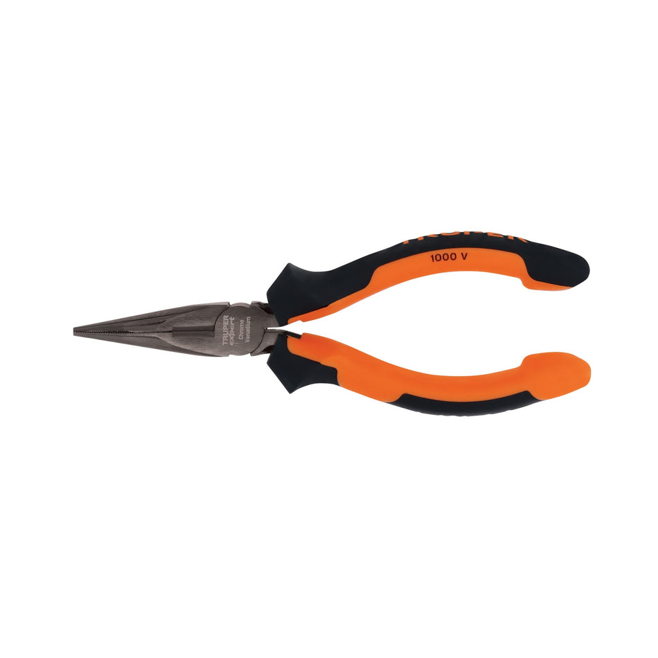 Pinza punta y corte mango Comfort Grip Truper Expert 6"