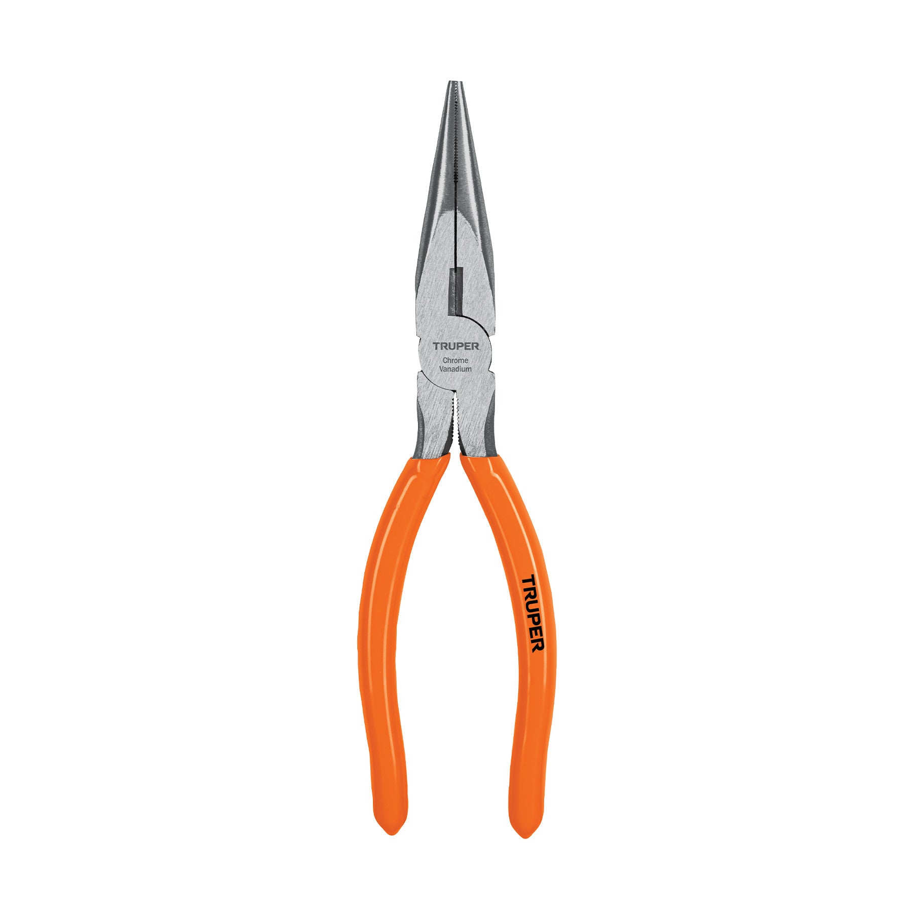 Pinza de punta y corte mango de PVC Truper 8"