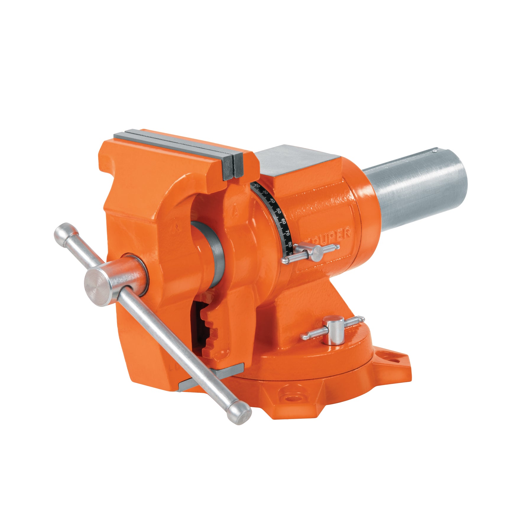 Tornillo de banco 5" multiproposito de hierro ductil Truper