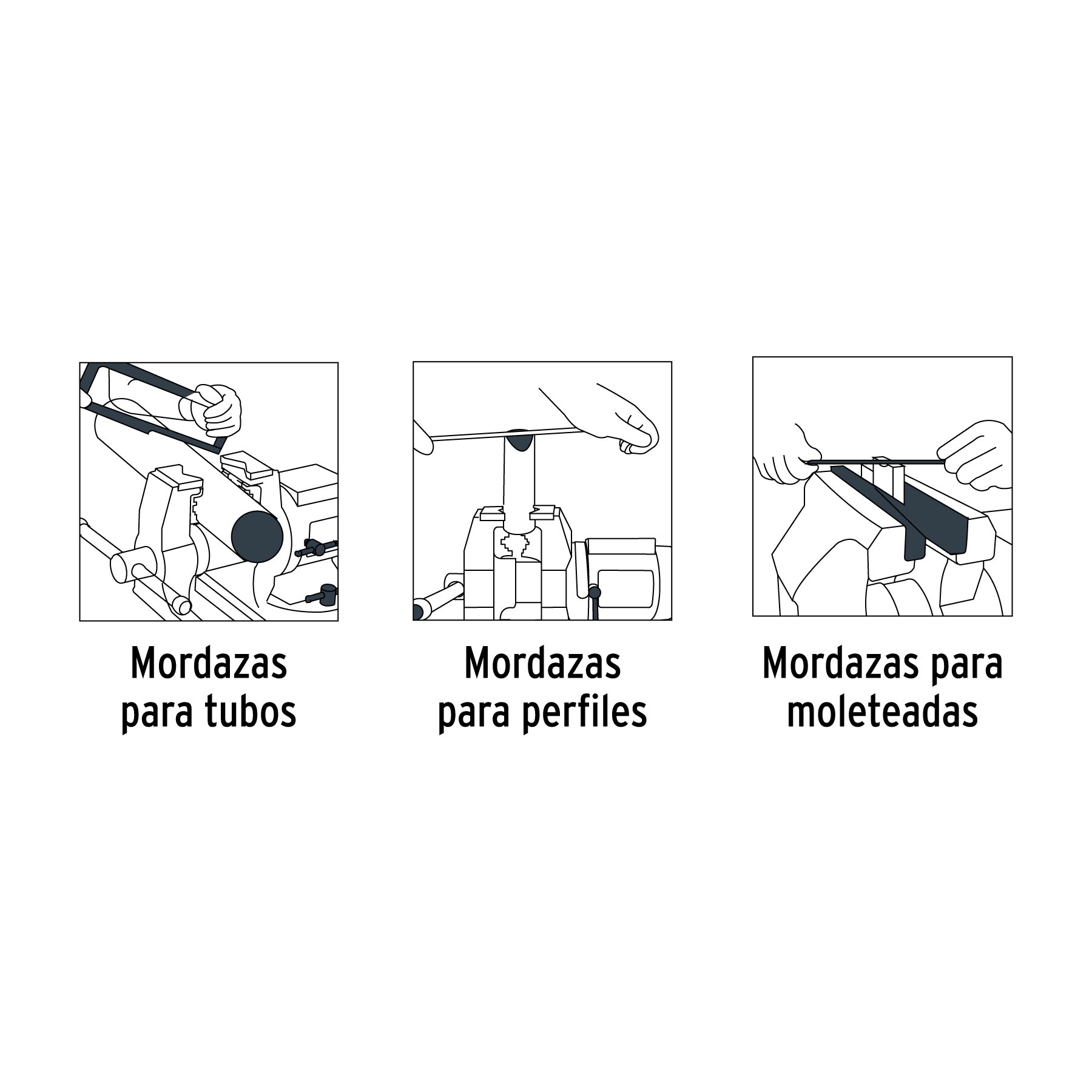 Tornillo de banco 5" multiproposito de hierro ductil Truper
