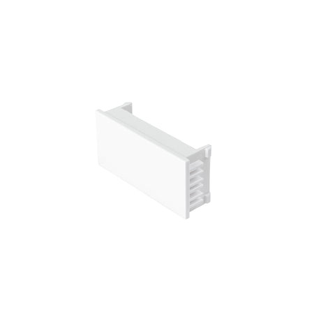 Tapón ciego, 1 módulo, línea Española, color blanco, Volteck blanco