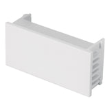 Tapón ciego, 1 módulo, línea Española, color blanco, Volteck blanco