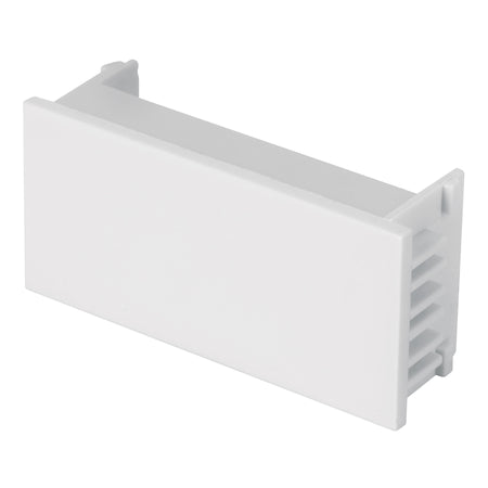 Tapón ciego, 1 módulo, línea Española, color blanco, Volteck blanco