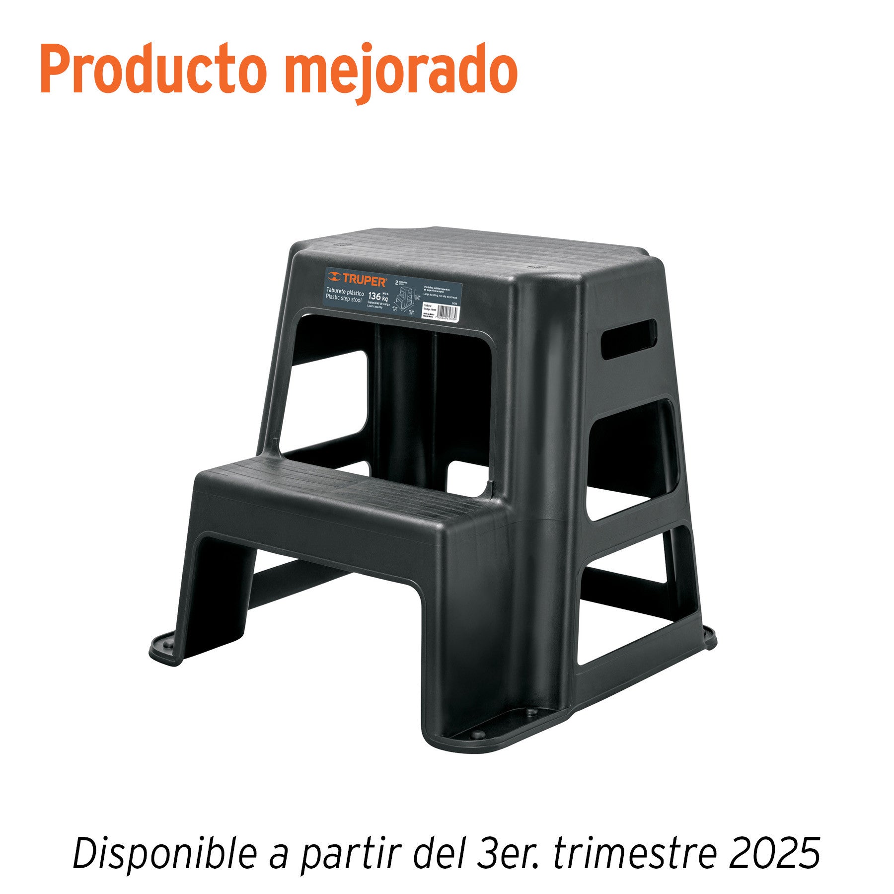 Taburete de 2 peldanos Truper