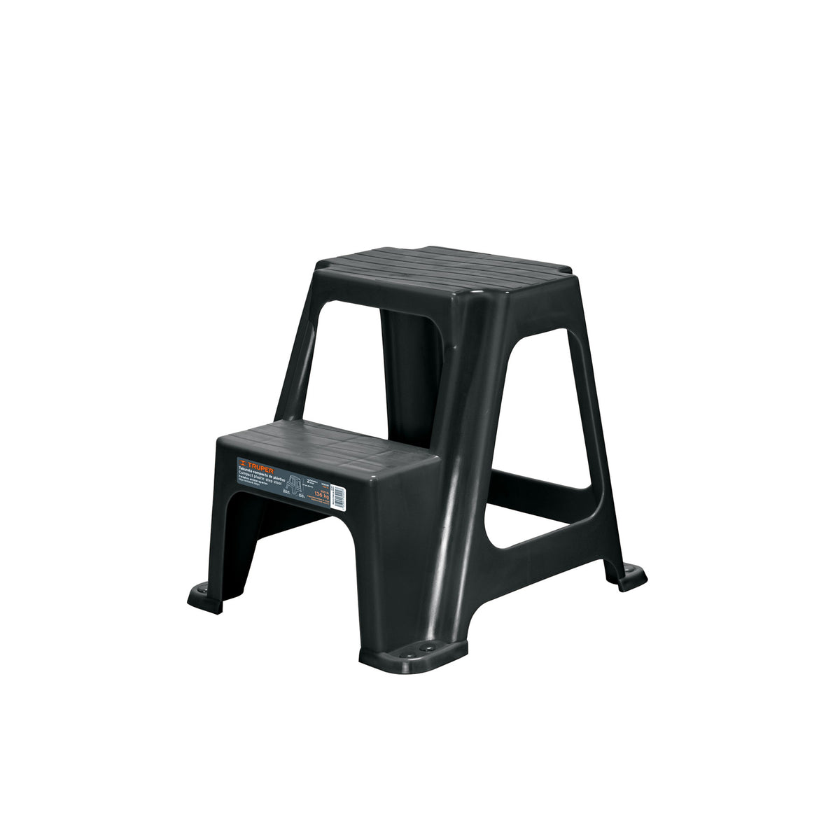 Taburete ligero de plastico 2 peldanos