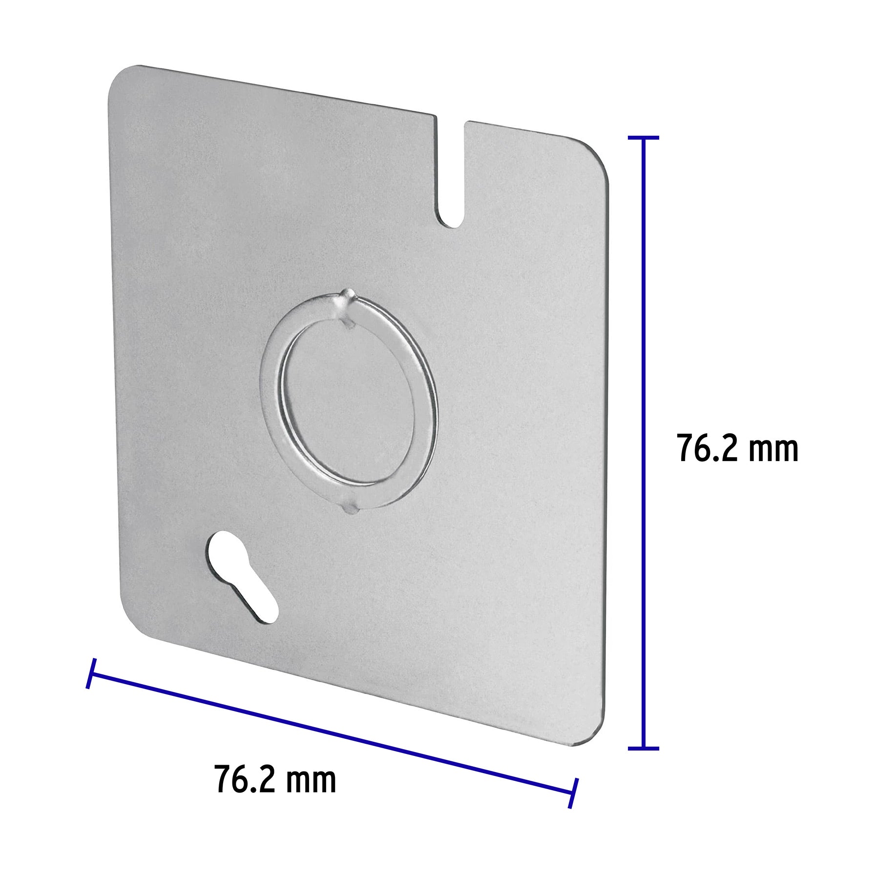 Tapa de 3' x 3' para caja cuadrada reforzada, Volteck