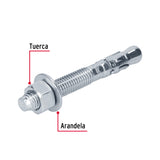 Bolsa con 2 taquetes arpón 5/8' x 5', FIERO 5/8', 5'