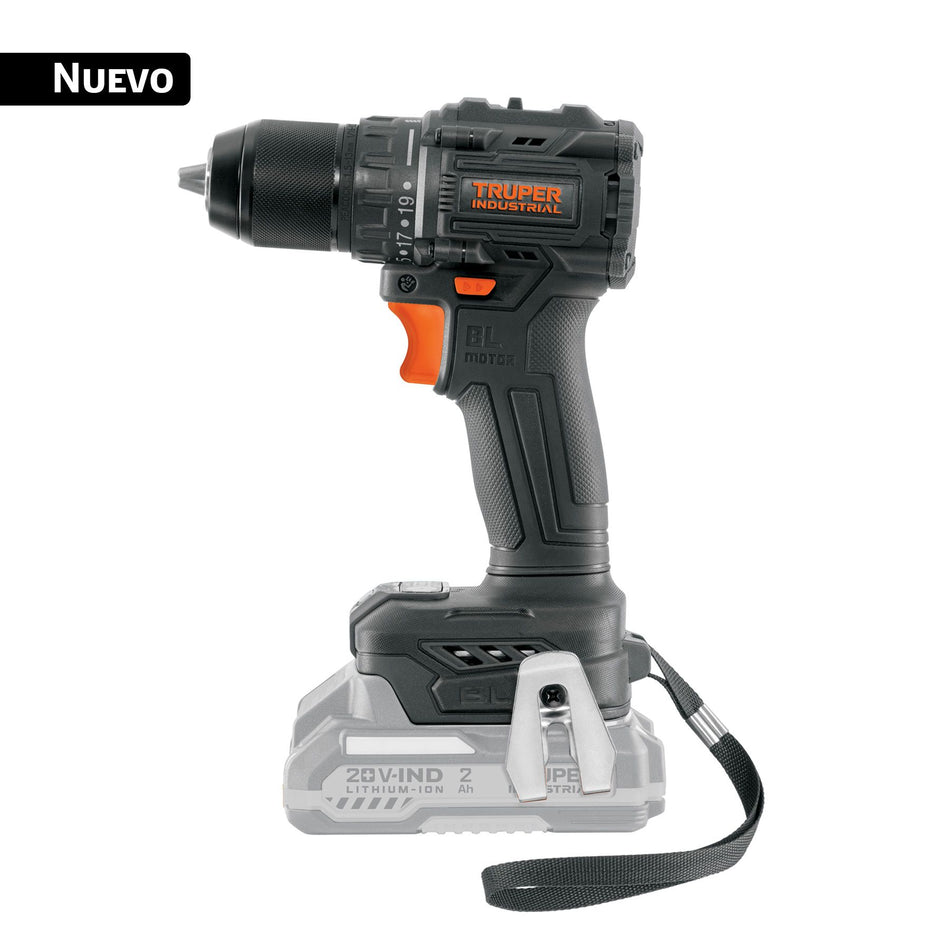Taladro/destornillador 1/2", 20V, 70Nm, sin accesorios