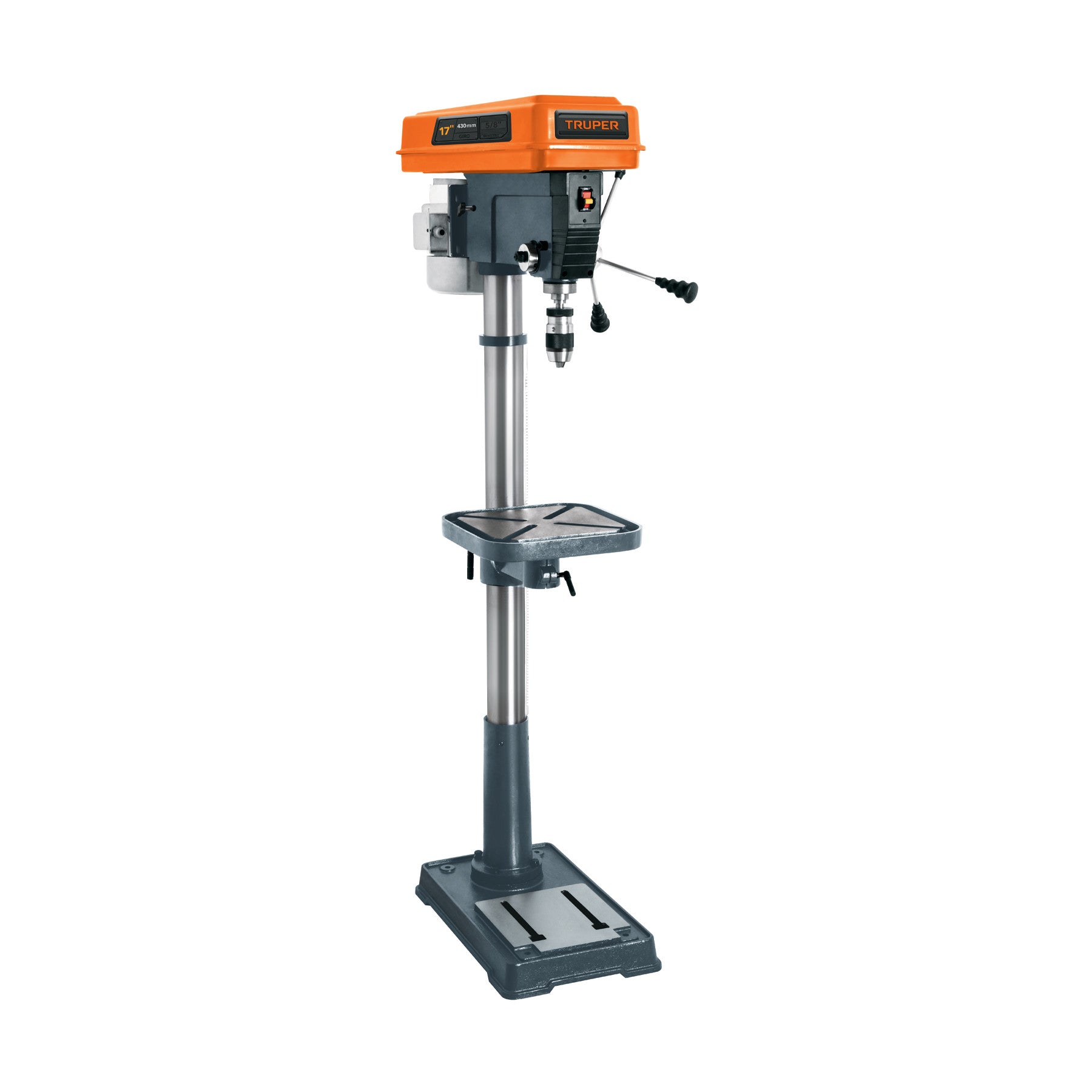 Taladro de piso 17" 1-1/2 HP (1200 W) broquero 5/8"Truper