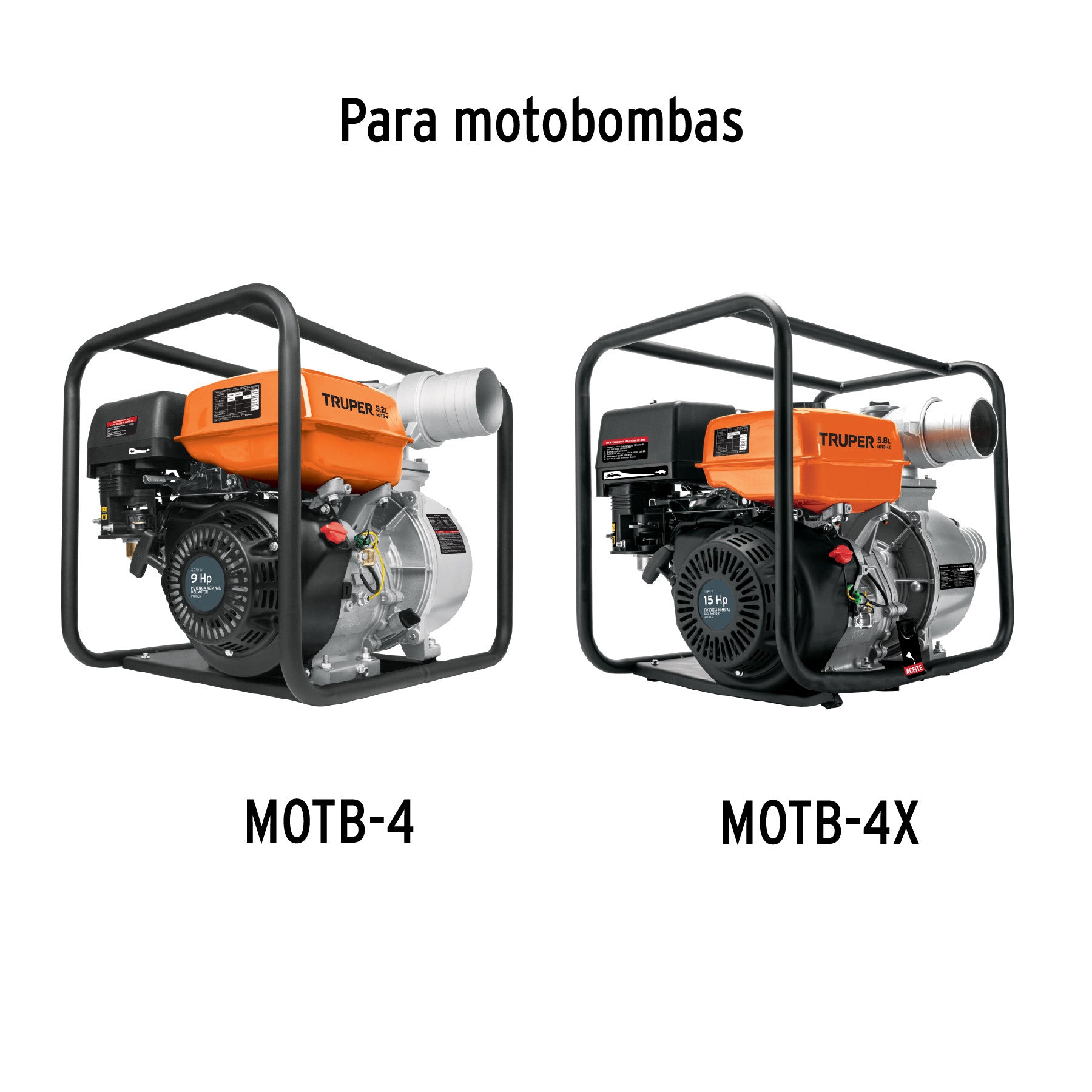 Kit tapón y empaque p/contenedor de aceite p/motobomba 4'
