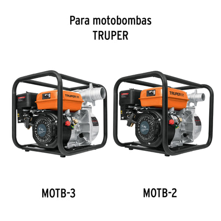 Kit tapón y empaque p/contenedor de aceite p/motobomba 2& 3'