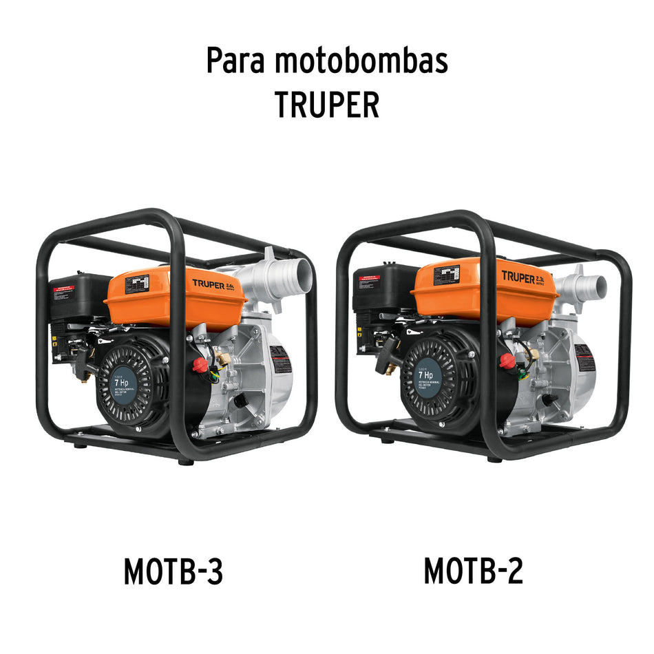 Kit tapón y empaque p/contenedor de aceite p/motobomba 2& 3'