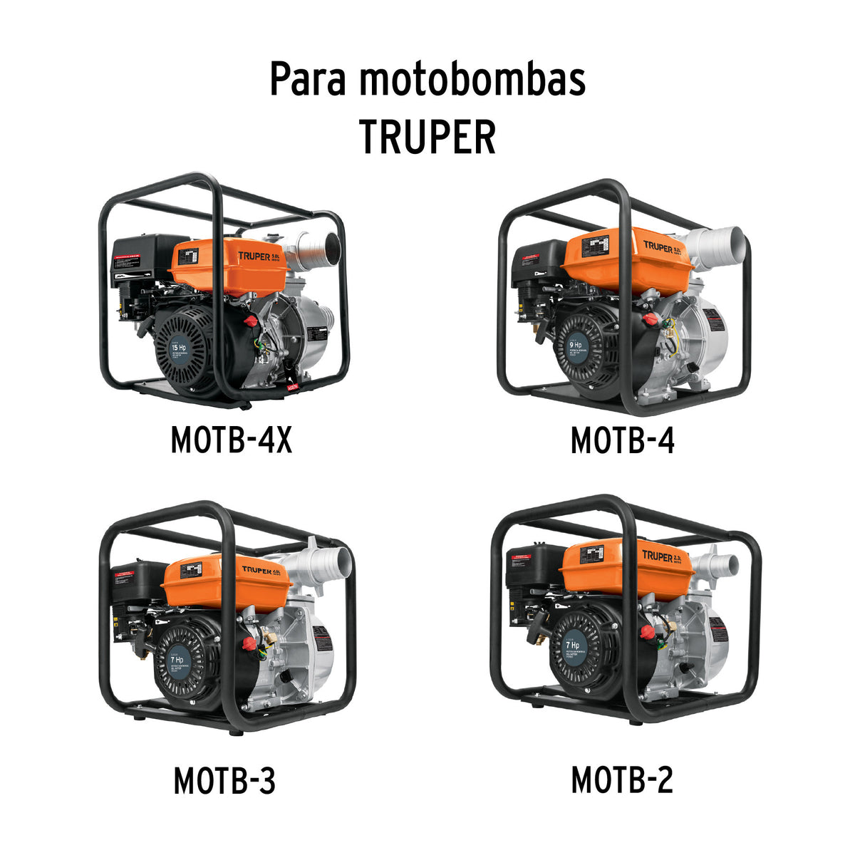 Tapon de gasolina para motobomba Truper