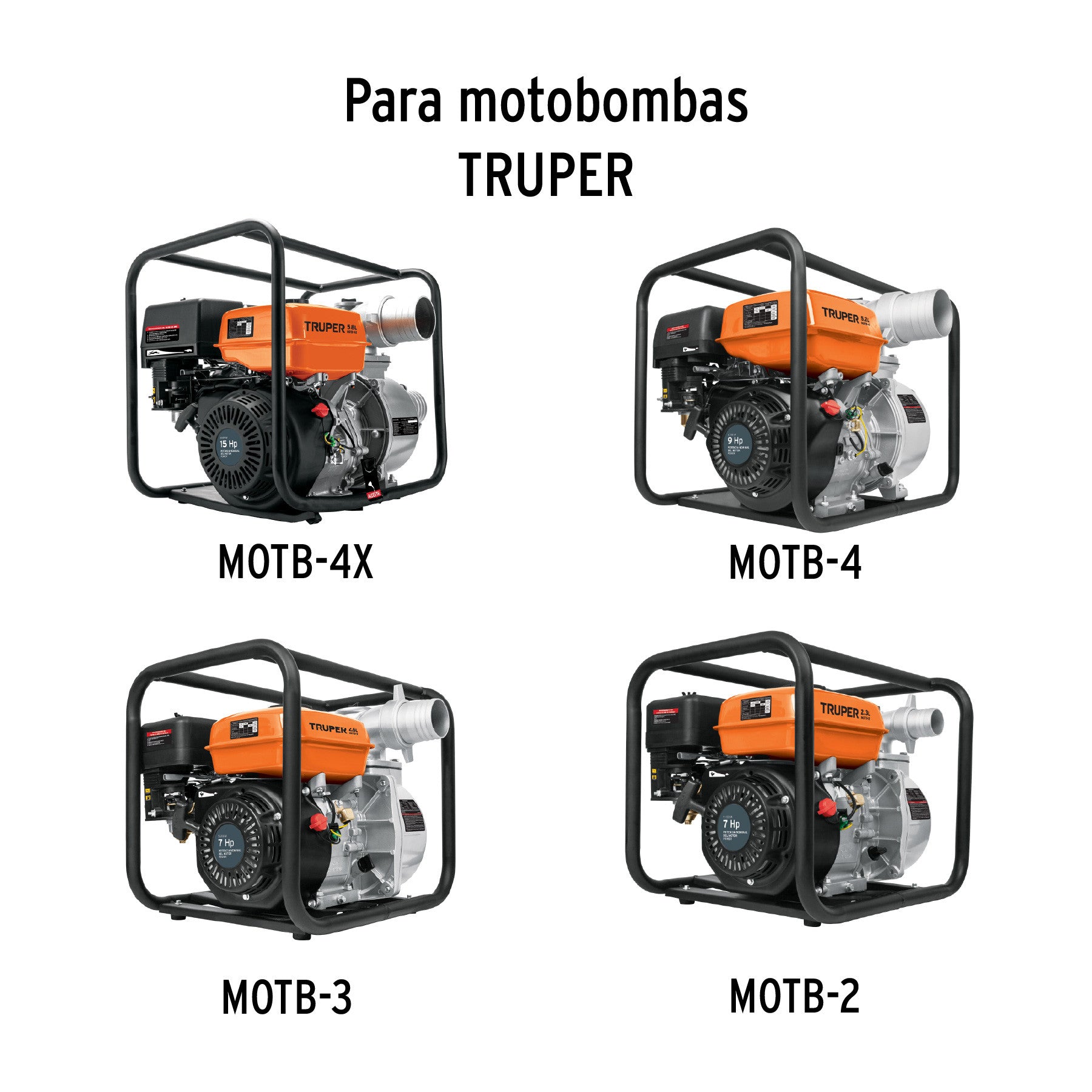 Tapon de gasolina para motobomba Truper