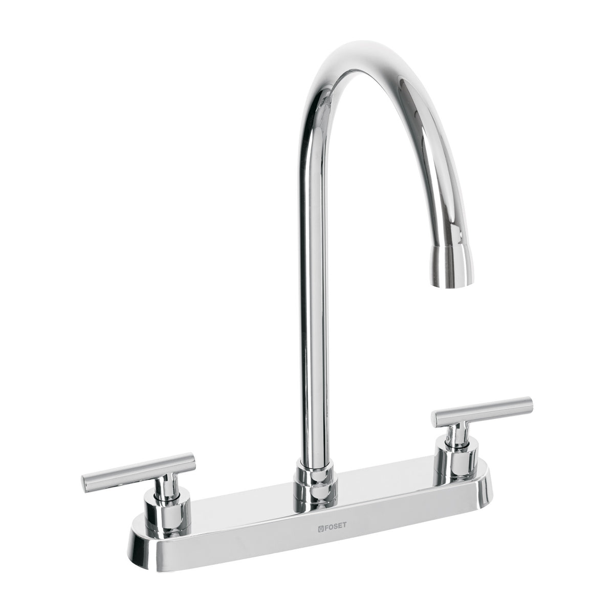 Mezcladora para fregadero manerales palanca cromo TUBIG