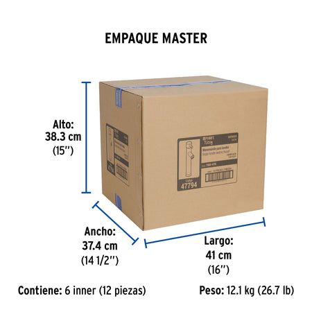 Monomando alto satin para lavabo FOSET TUBIG