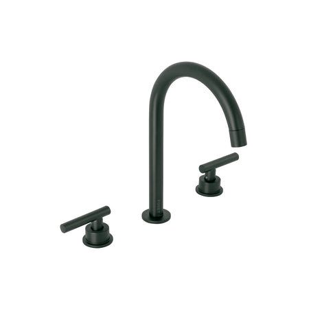 Mezcladora p/lavabotaladros separadospalanca TUBIG negro