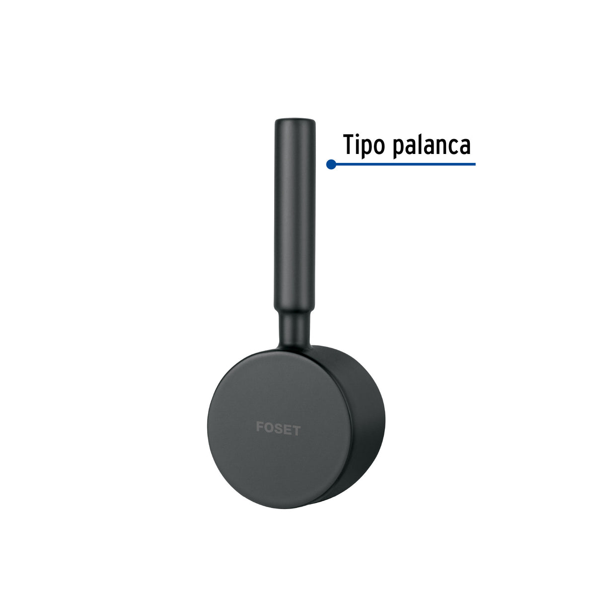 Maneral repuesto para monomando, negro, FOSET negro