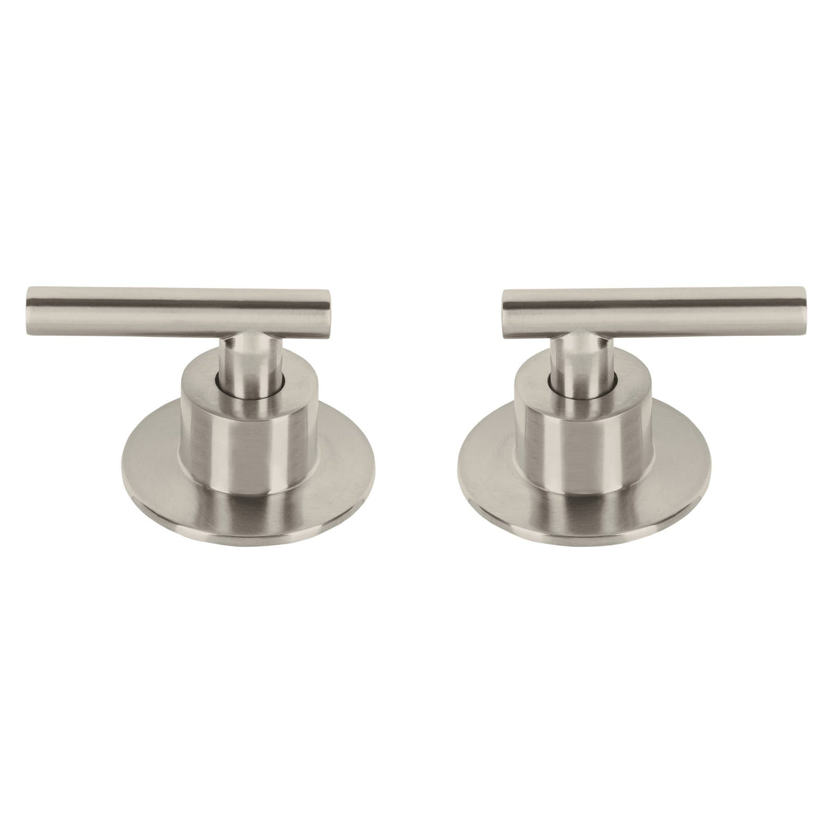 Juego de 2 manerales para regadera palanca satin TUBIG