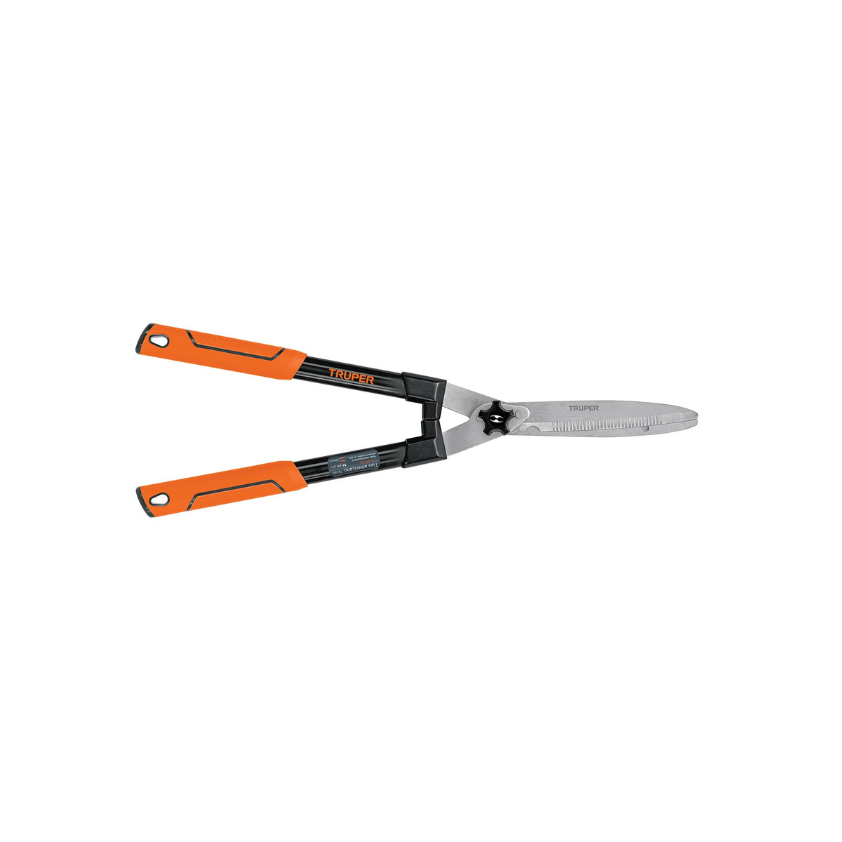 Tijera poda 60 cm filo dentado mango ovalado acero c/grip