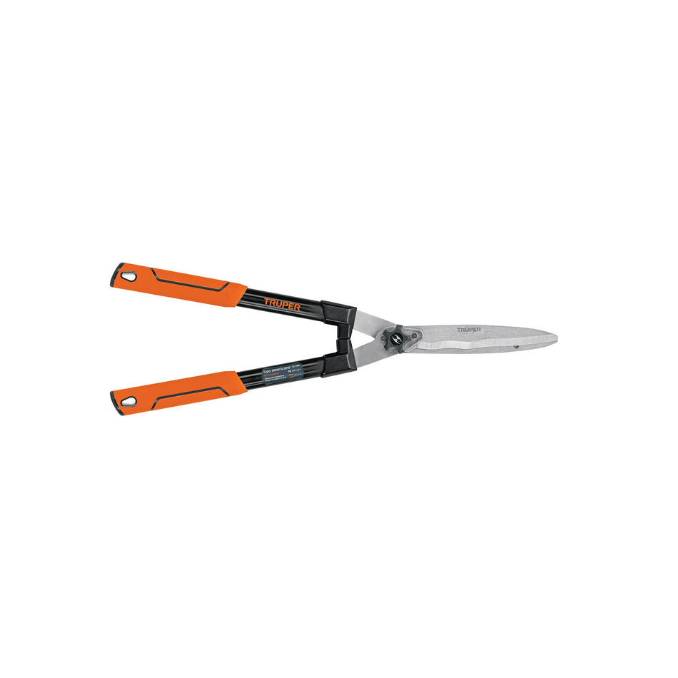 Tijera poda 60 cm filo ondulado mango ovalado acero c/grip