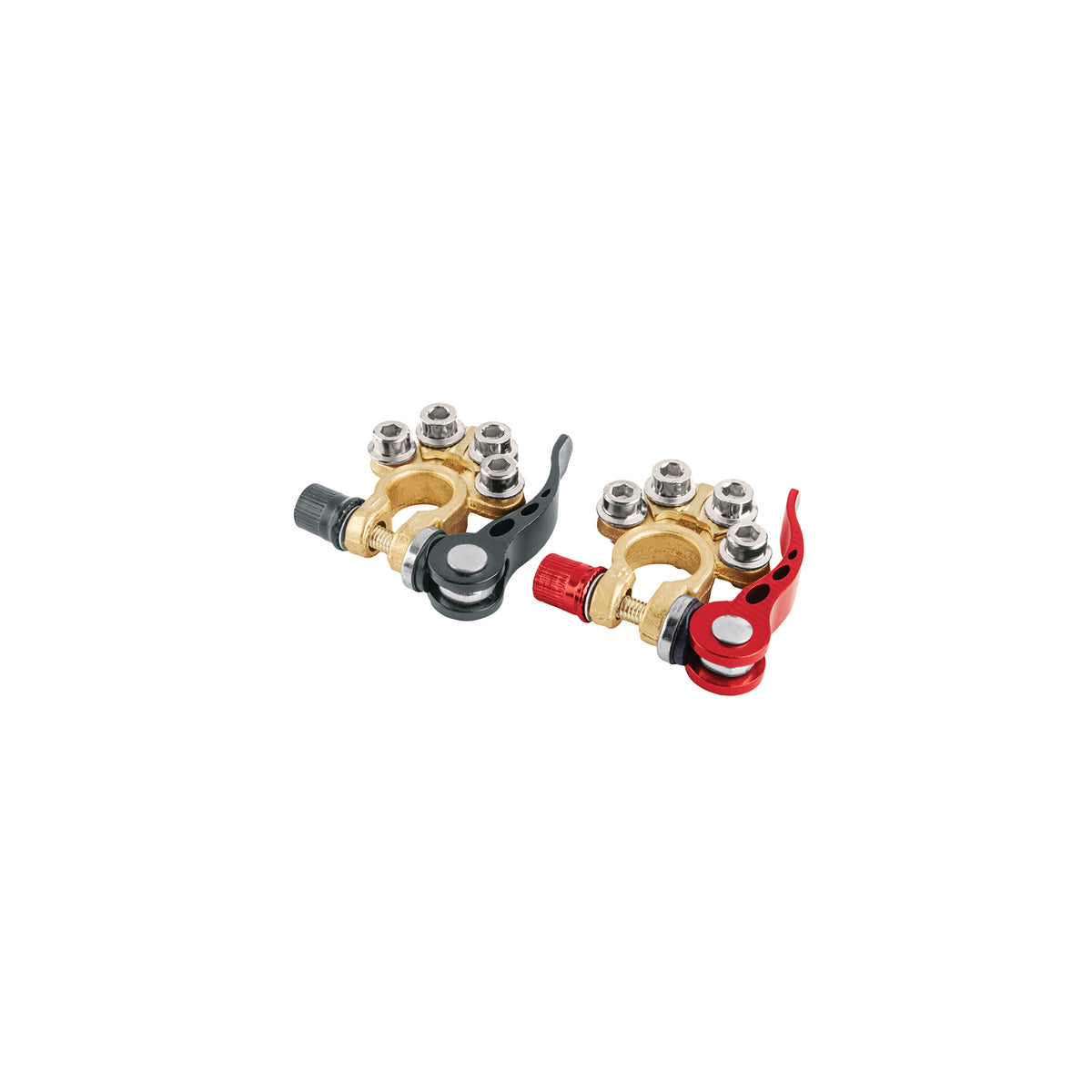 Blister 2 terminales p/bateria desconexion rapida Truper
