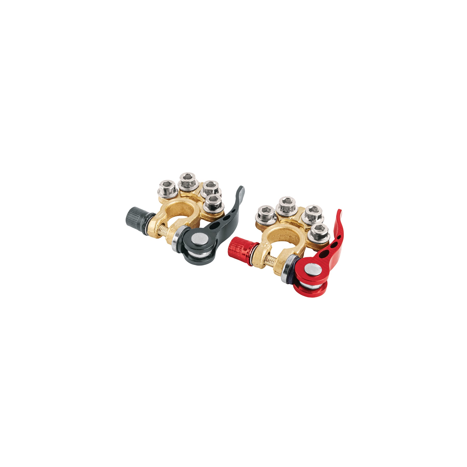 Blister 2 terminales p/bateria desconexion rapida Truper