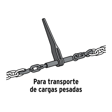 Tensor de cadena con matraca, 5/16' - 3/8', FIERO