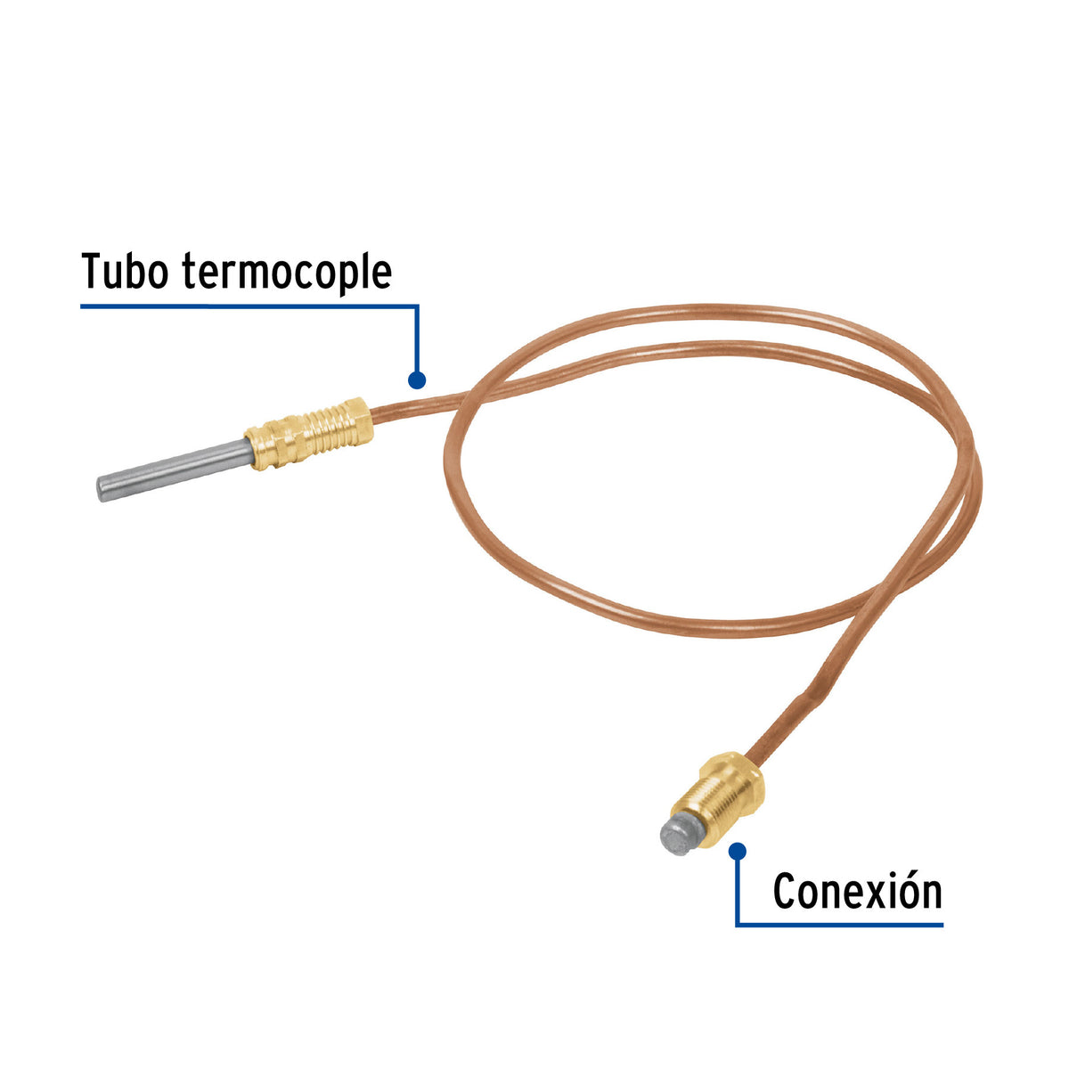Termocople 60 cm roscable FOSET