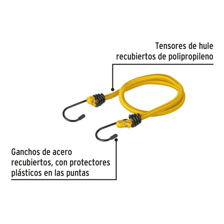 Juego de 20 tensores elasticos Pretul
