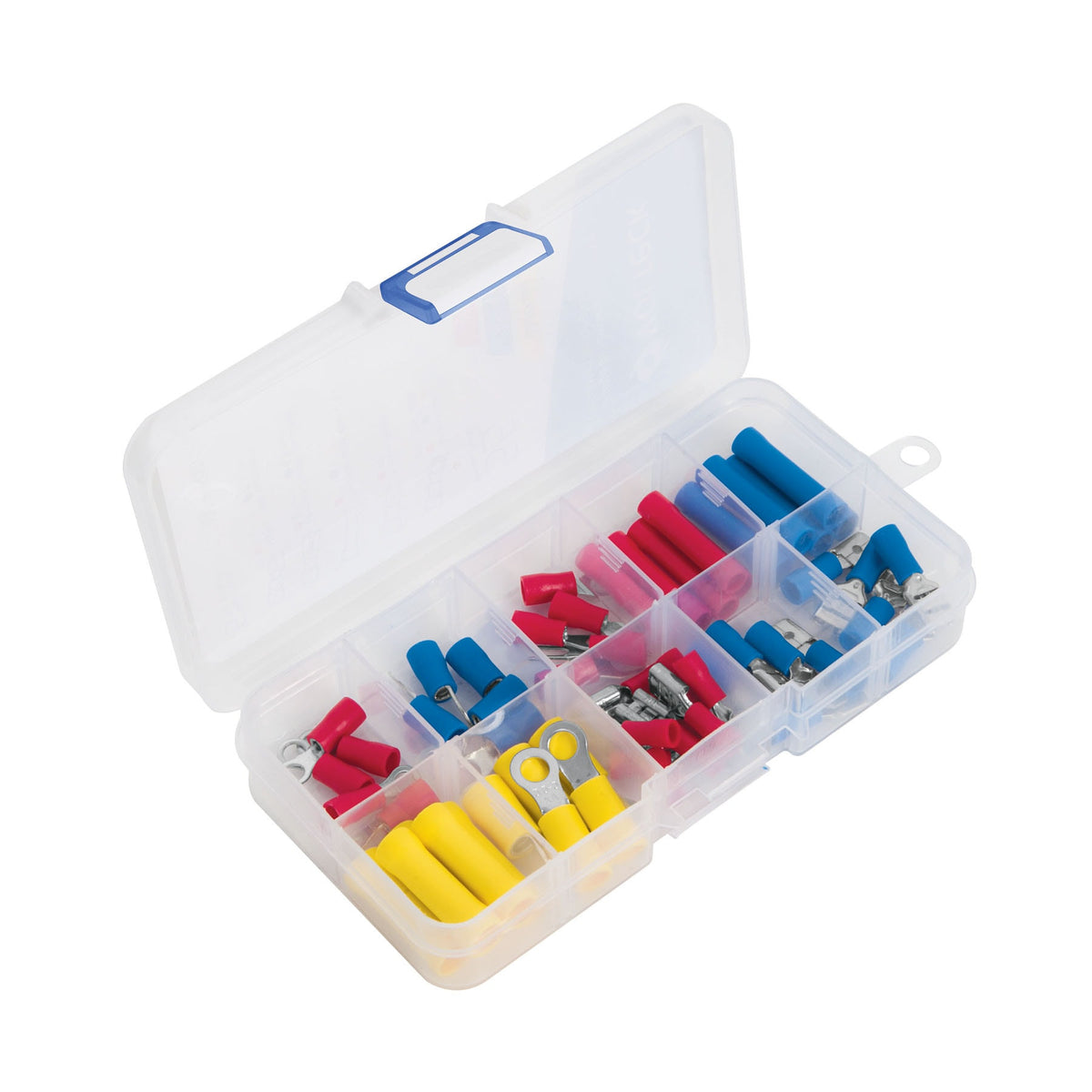 Juego de 55 terminales aisladas para cable Volteck