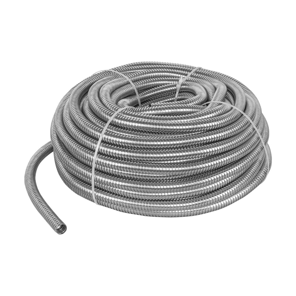 Rollo de tubo flexible metálico, Volteck