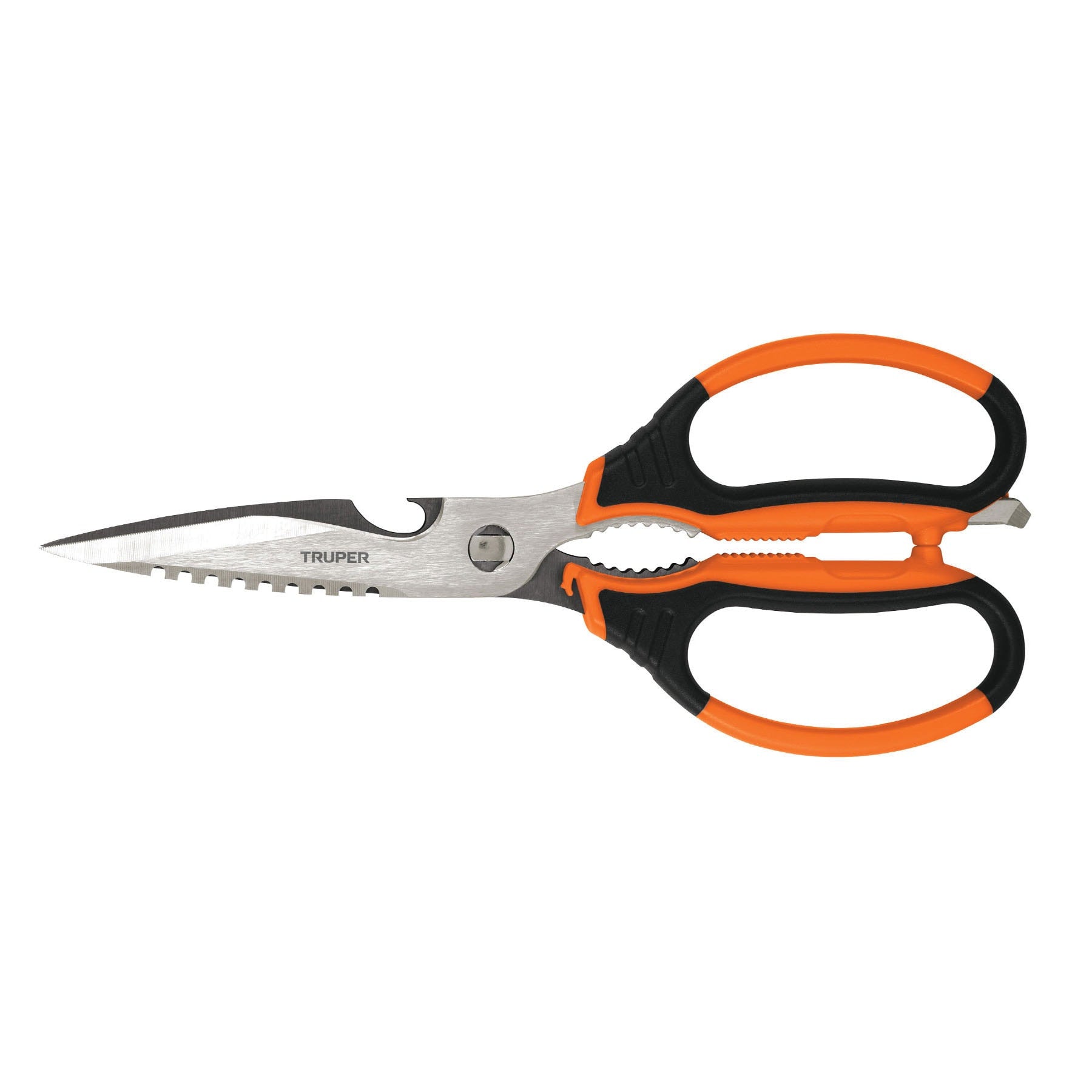 Tijera 8' multiusos, para cocina, acero inoxidable, TRUPER