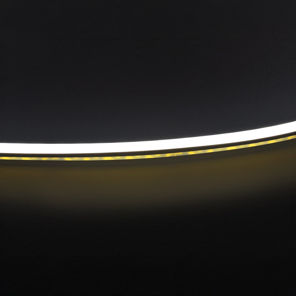 Tira flex LED neón 11 W para interior y exterior, 5 m blanco