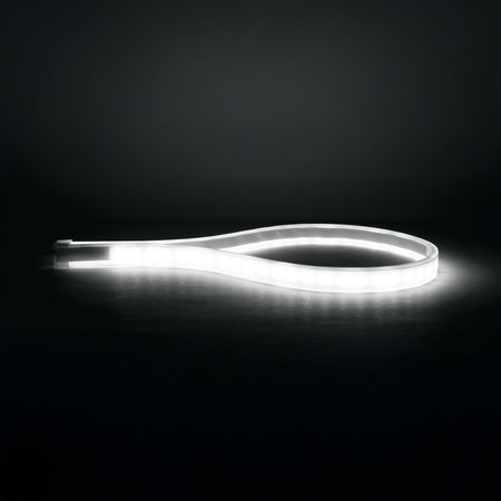 Par de Tiras LED secuenciales para auto 30cm blanco-amarillo 30cm, blanco, amarillo
