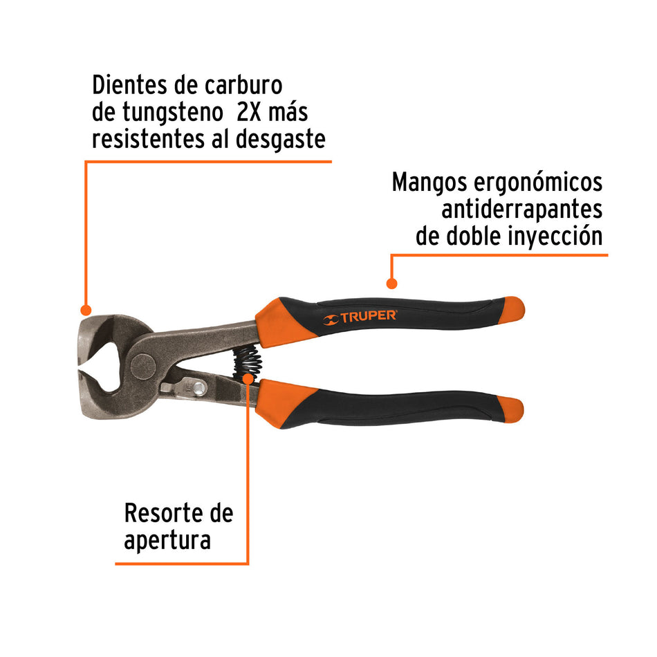 Tenaza 8' para azulejo, Truper