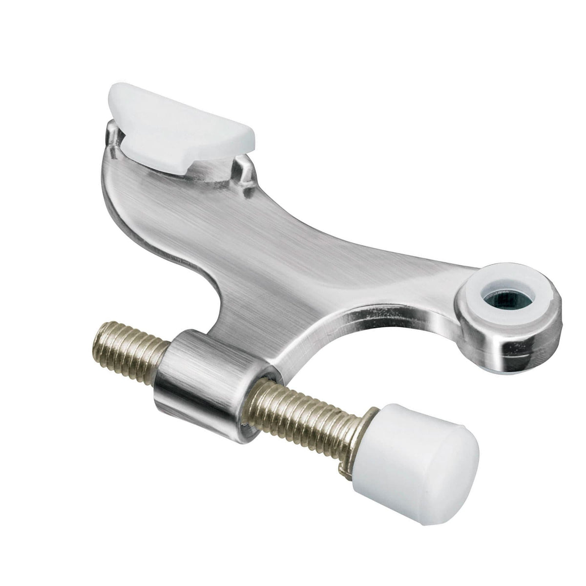 Tope de puerta para bisagra acabado HERMEX mate