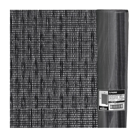 Rollo de malla sombra monofilamento 80%, 15m x 1.85m, negro