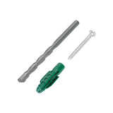 Kit de 20 taquetes 1/2' con pijas #14 y 1 broca 1/2', FIERO