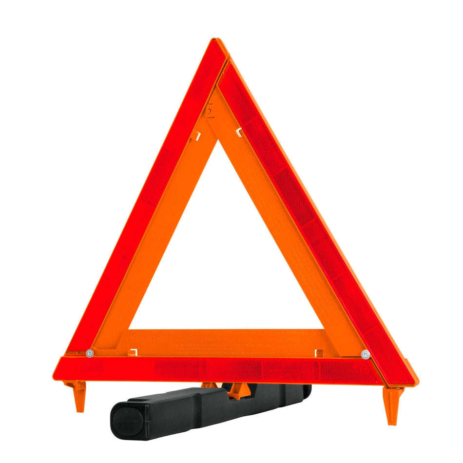 Triangulo de seguridad 17" con estuche plastico TRUPER