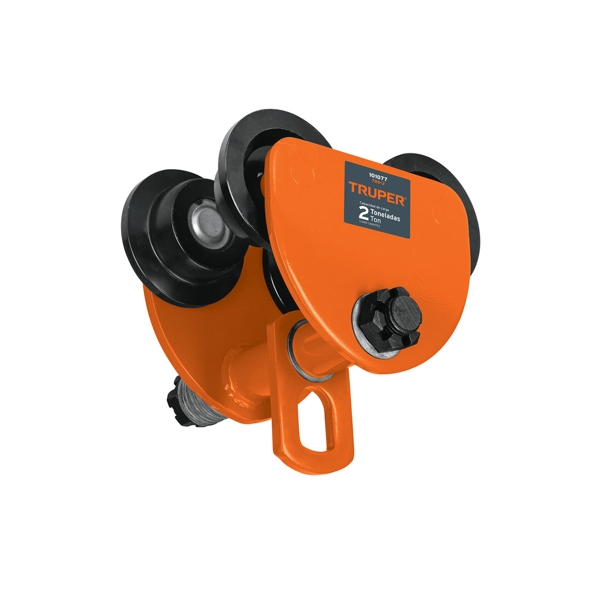 Trole de carga 2 ton para vigas IPS e IPR ajustable Truper