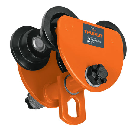 Trole de carga 2 ton para vigas IPS e IPR ajustable Truper