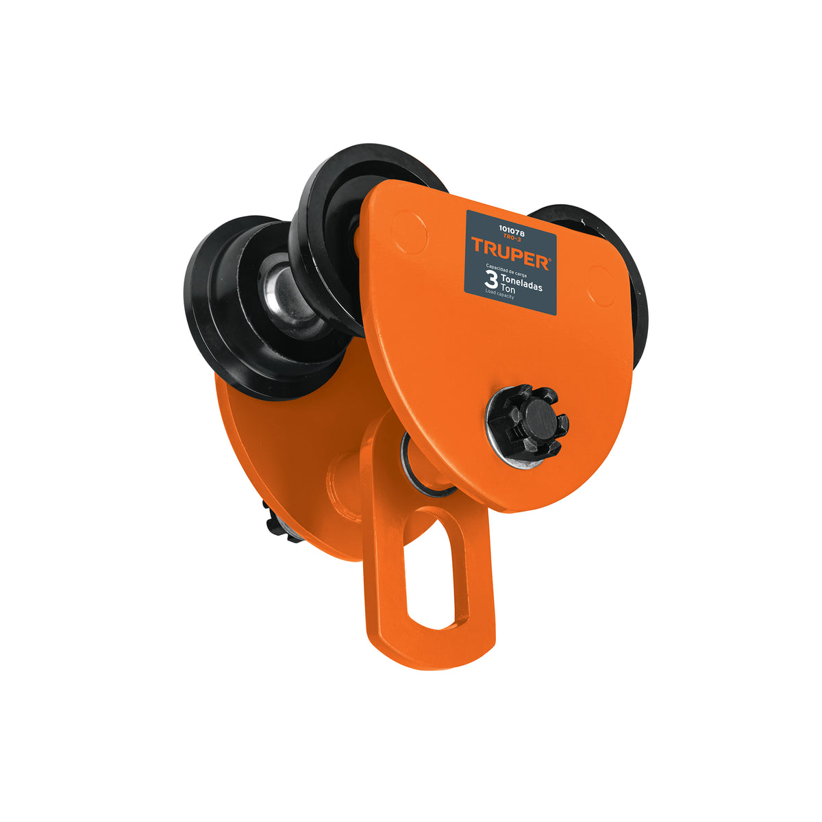Trole de carga 3 ton para vigas IPS e IPR ajustable Truper