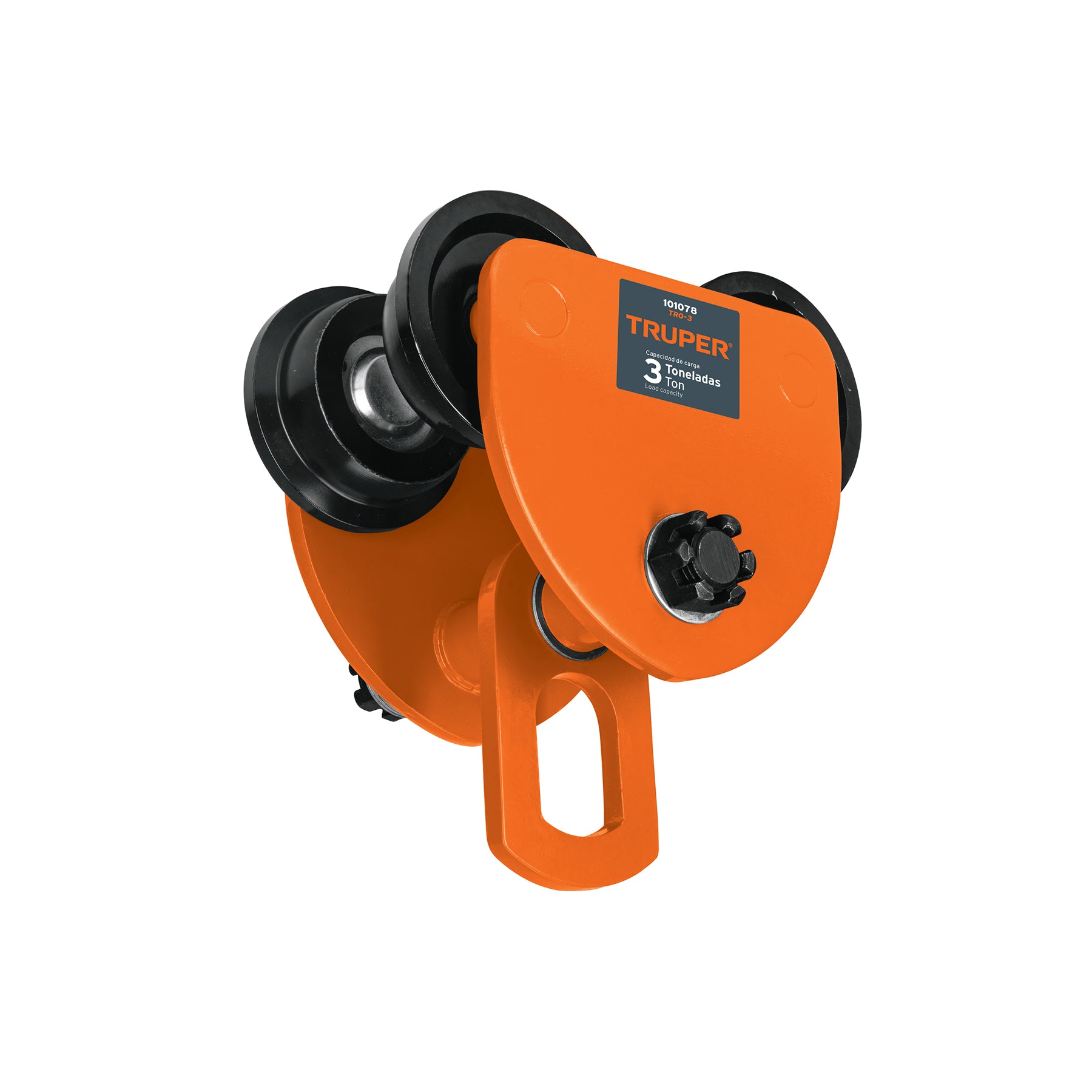 Trole de carga 3 ton para vigas IPS e IPR ajustable Truper