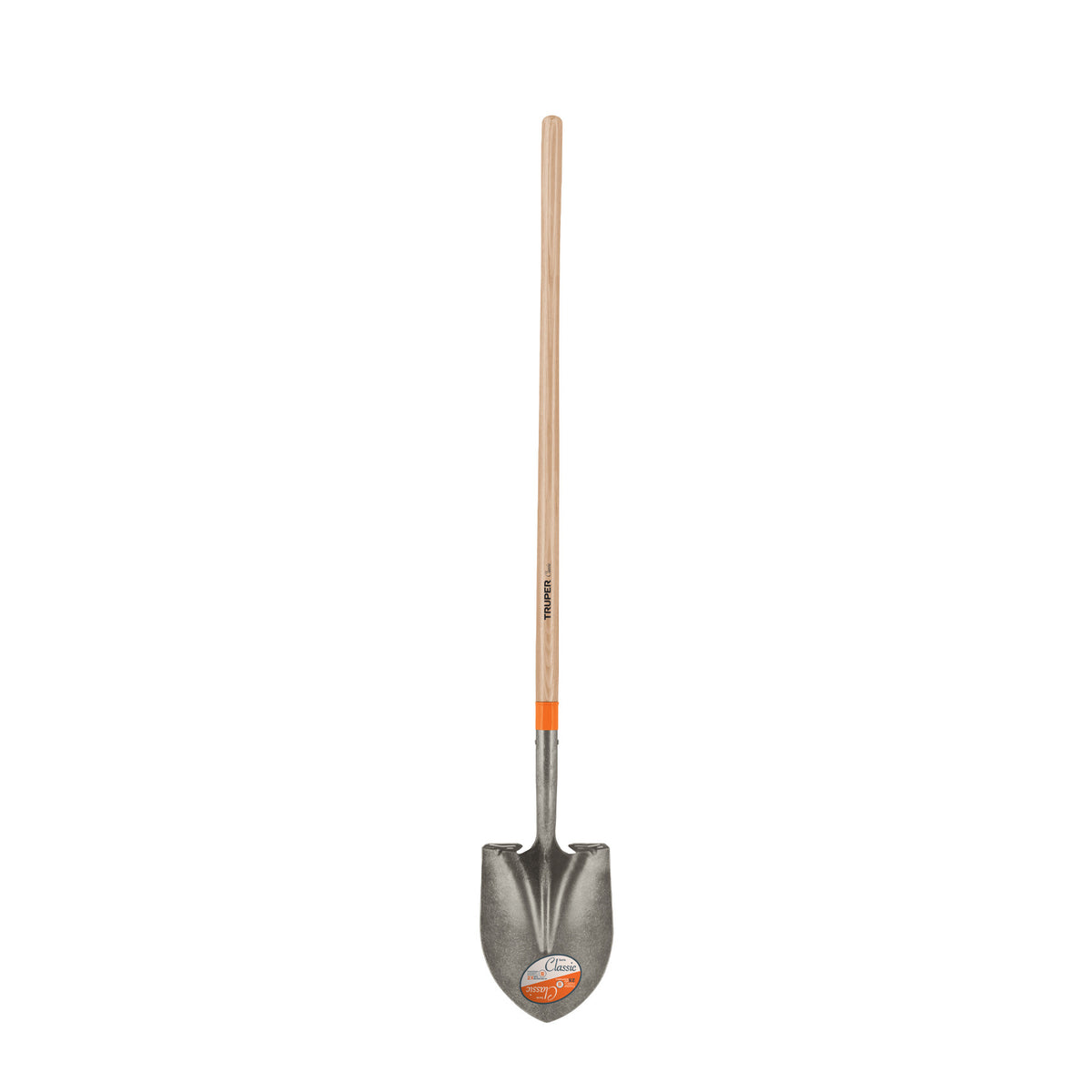 Pala redonda Classic, mango largo 48', Truper