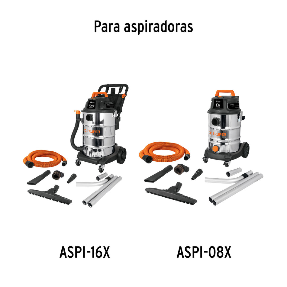 Tubo curvo para aspiradora ASPI-08X y ASPI-16X Truper